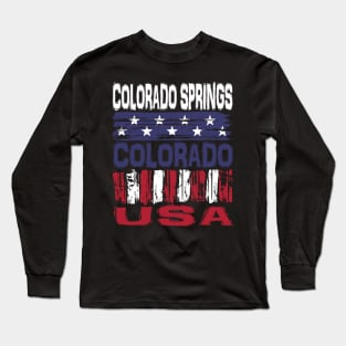 Colorado Springs Colorado USA T-Shirt Long Sleeve T-Shirt